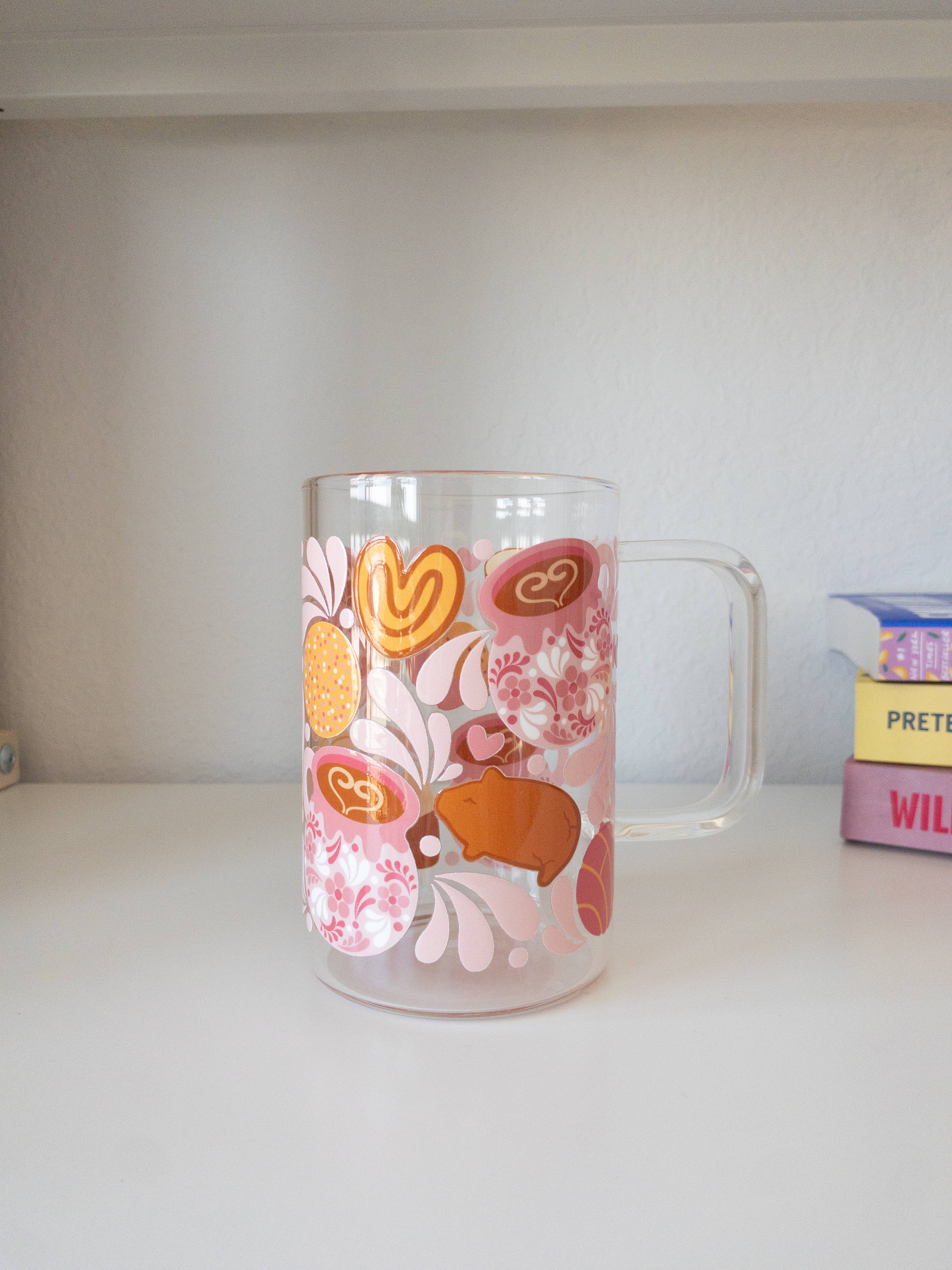 Be Bold Stay Bold - Wholesale Coffee Mug - Pan Dulce Glass Mug – 18oz0