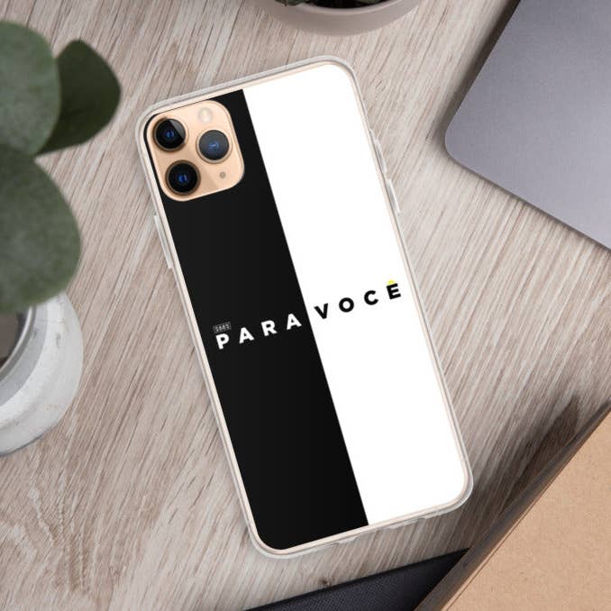 2882Tech™ Black+White Para Você Étui pour iPhone sans BPA pour la vente par 2882Brand™