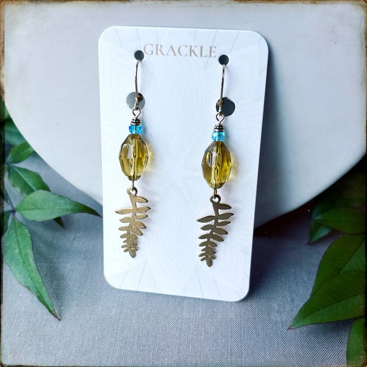 Weeping Olive Branches for wholesale by Grackle Jewelry