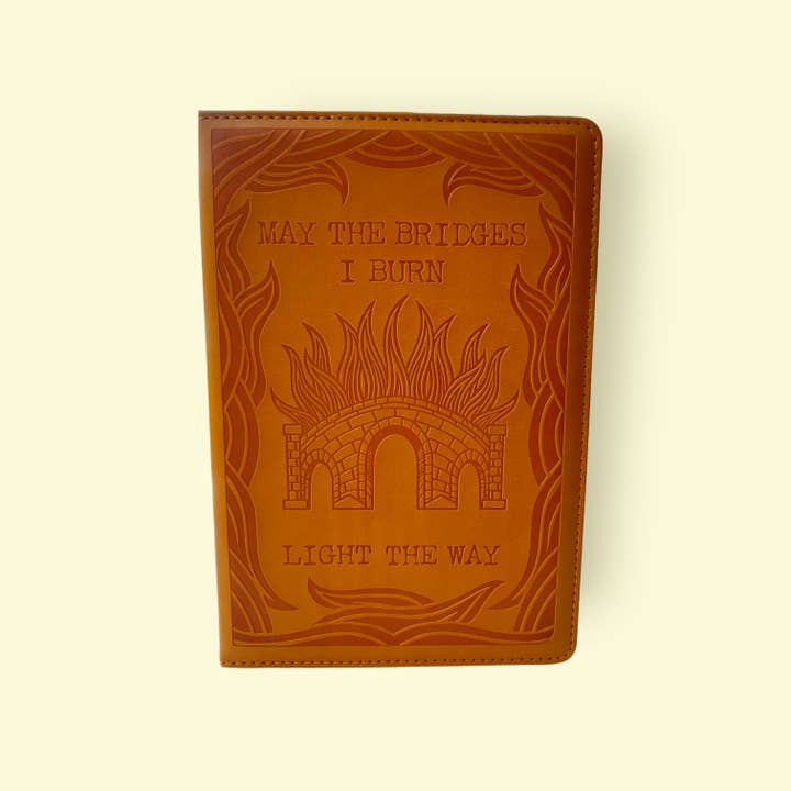 Seren James - Wholesale Journal/Diary - Journal May The Bridges I Burn Light the Way3