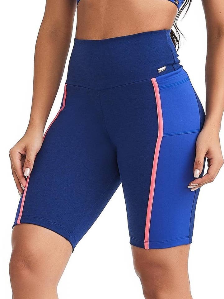Duo Mescla cycling shorts for wholesale by Nova Cabana Activewear
