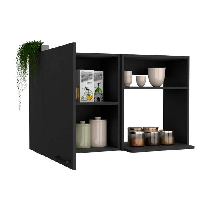 Yaxa - Wholesale Cabinet - Kitchen Wall Cabinet Jaquimi, Black