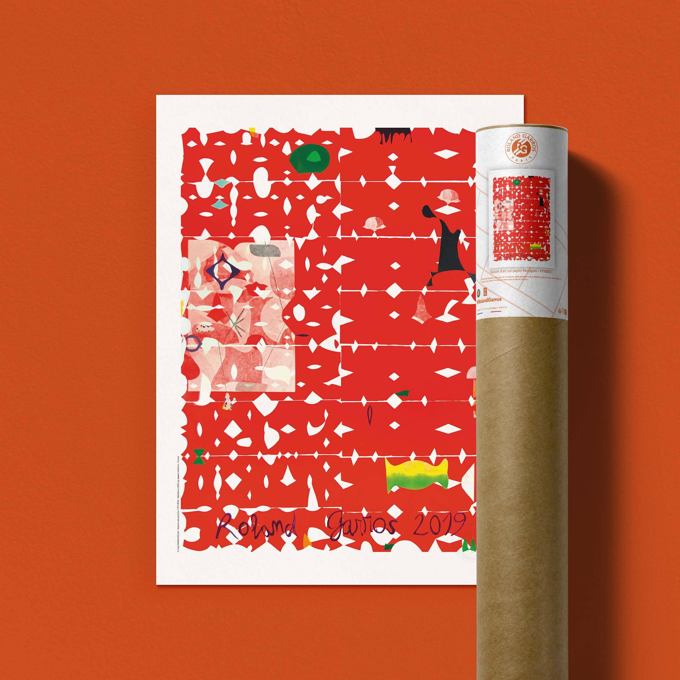 Oneart - Wholesale Poster - Roland-Garros Poster José Maria Sicilia, 2019 - FFT00401