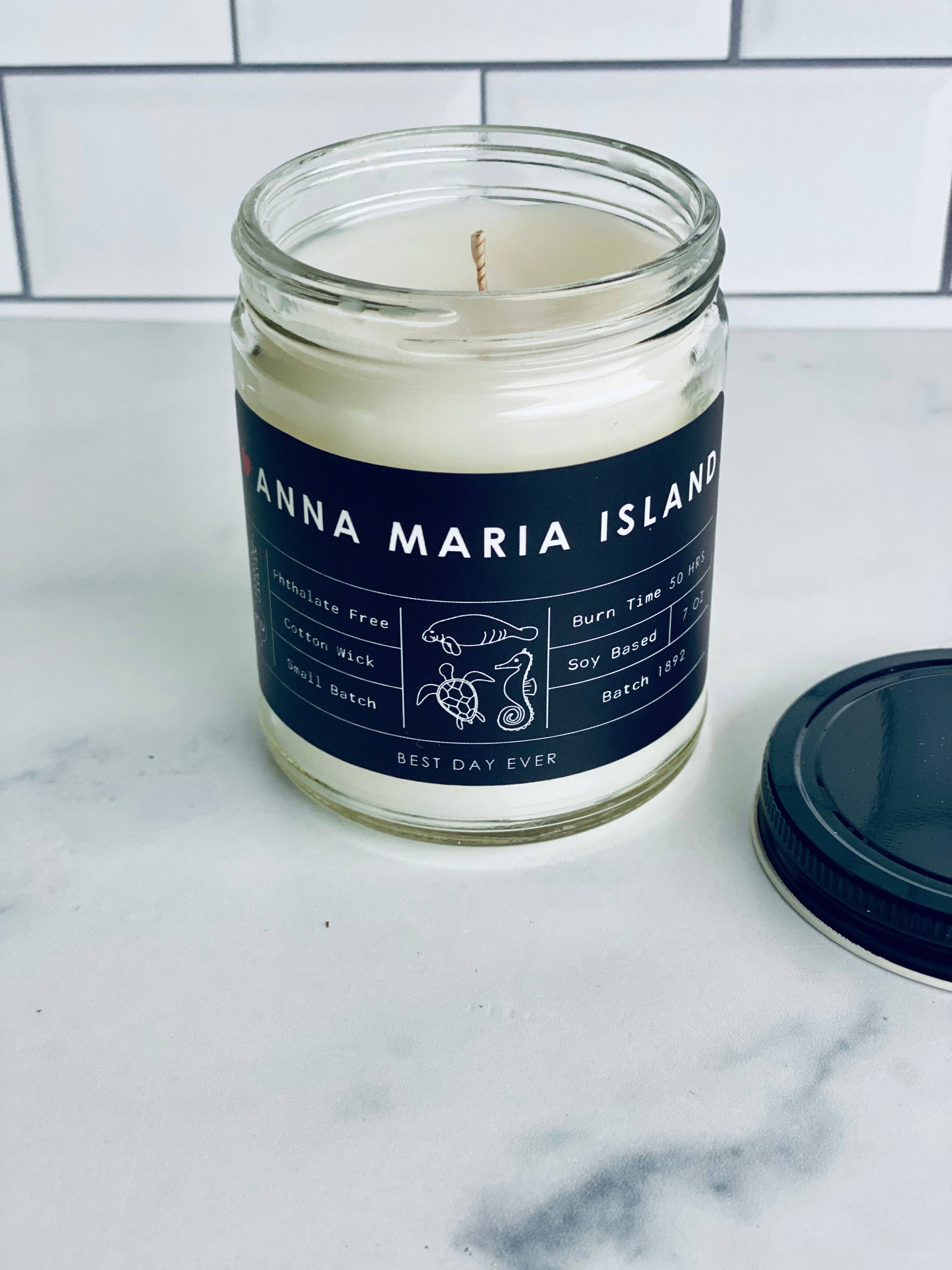 Rambling Caravan - Wholesale Jar/Filled Candle - Anna Maria Island, FL Candle5