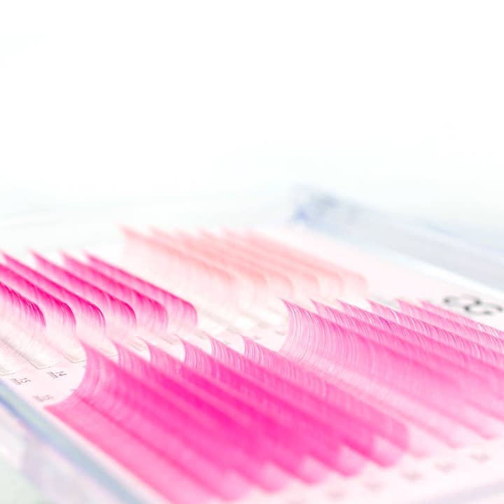 GladGirl - Wholesale False/fake eyelashes - Signature Mink Mixed Length Techno-Color Lashes - D Curl7