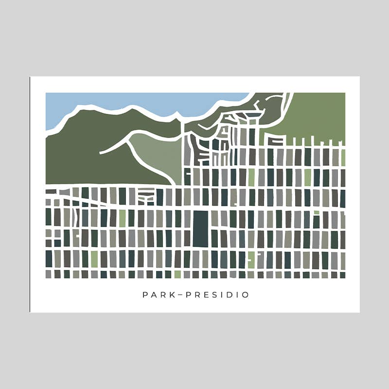 Faraway Places Paper - Wholesale Postcard Set - San Francisco Neighborhood Print Postcards - Set of 168