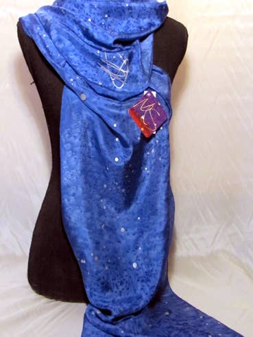 Blue Hue for wholesale by Manna Silks