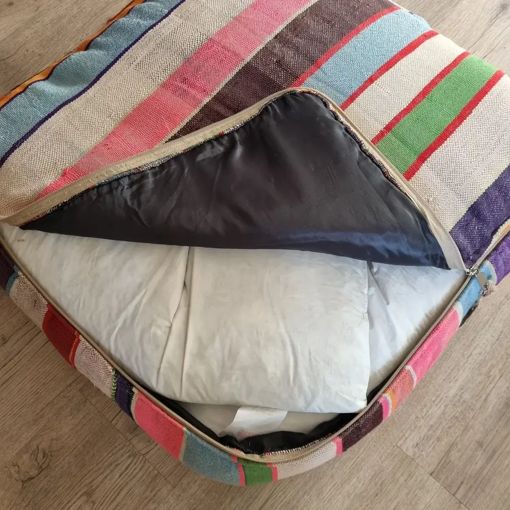 High crafty – cama - Cão por atacado – Capa de Almofada para Cão Marroquina Feita à Mão – Têxtil Vintage para Chão14