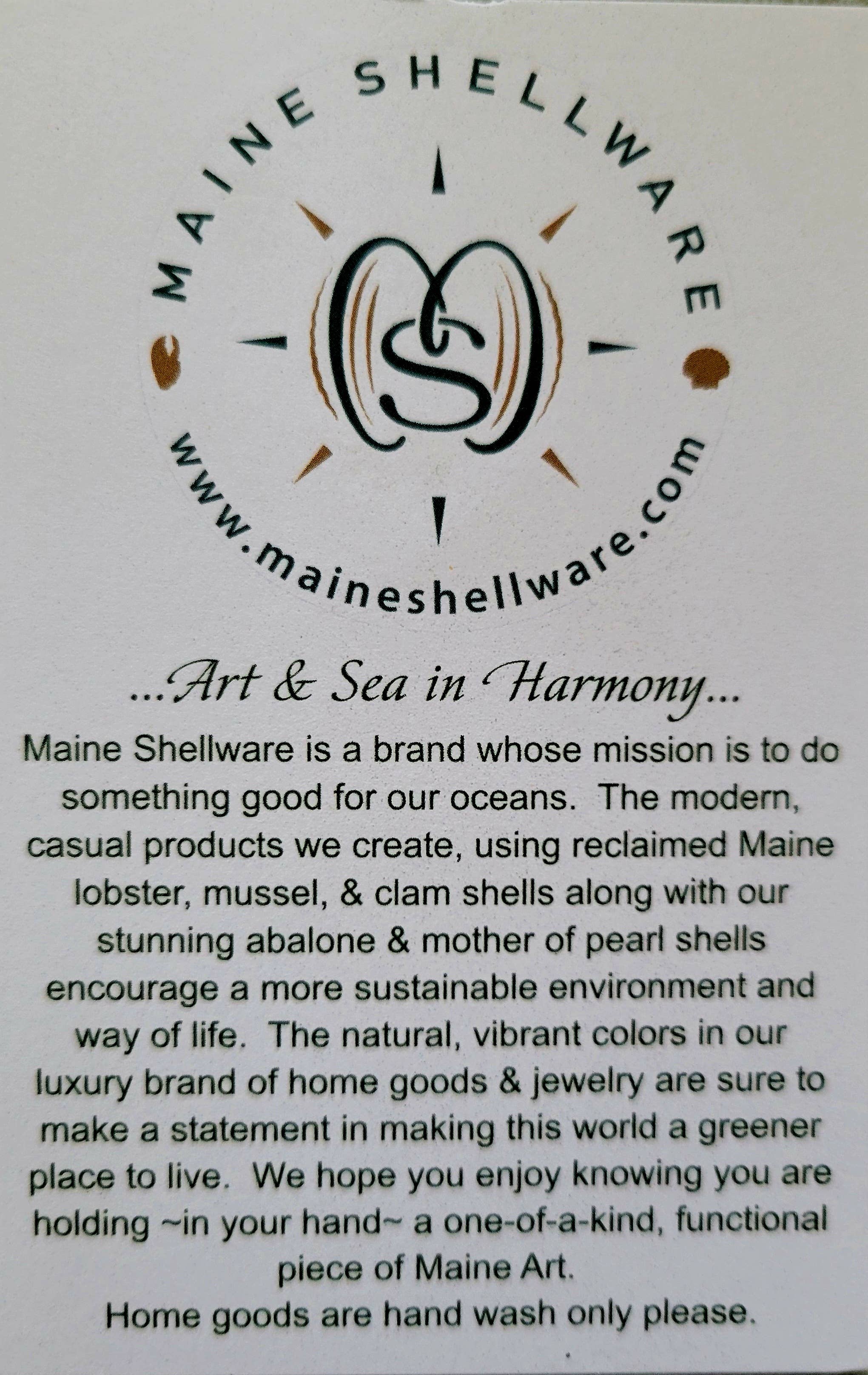 Maine Shellware - Wholesale Pendant/Charm Necklace - Hand Poured Pewter Mini Shape of Maine Pendant11