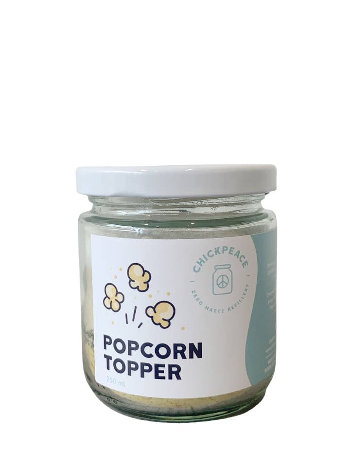 Vegan Popcorn Topper for wholesale by Chickpeace Zero Waste Refillery