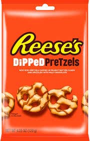 INTERNATIONAL TASTE FOOD SARL - Vente Bretzels - REESE'S DIPPED PRETZELS 120G X12