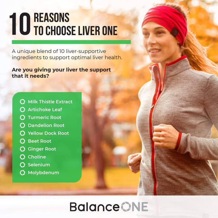 Balance One Supplements - Wholesale Oral Supplement/Vitamin - Liver One – Comprehensive Liver Support with Milk Thistle6