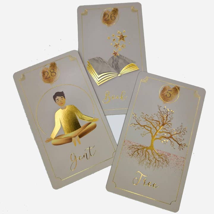 Cardshouse - Wholesale Tarot Cards - Azra’s Golden Lenormand Cards AGM3