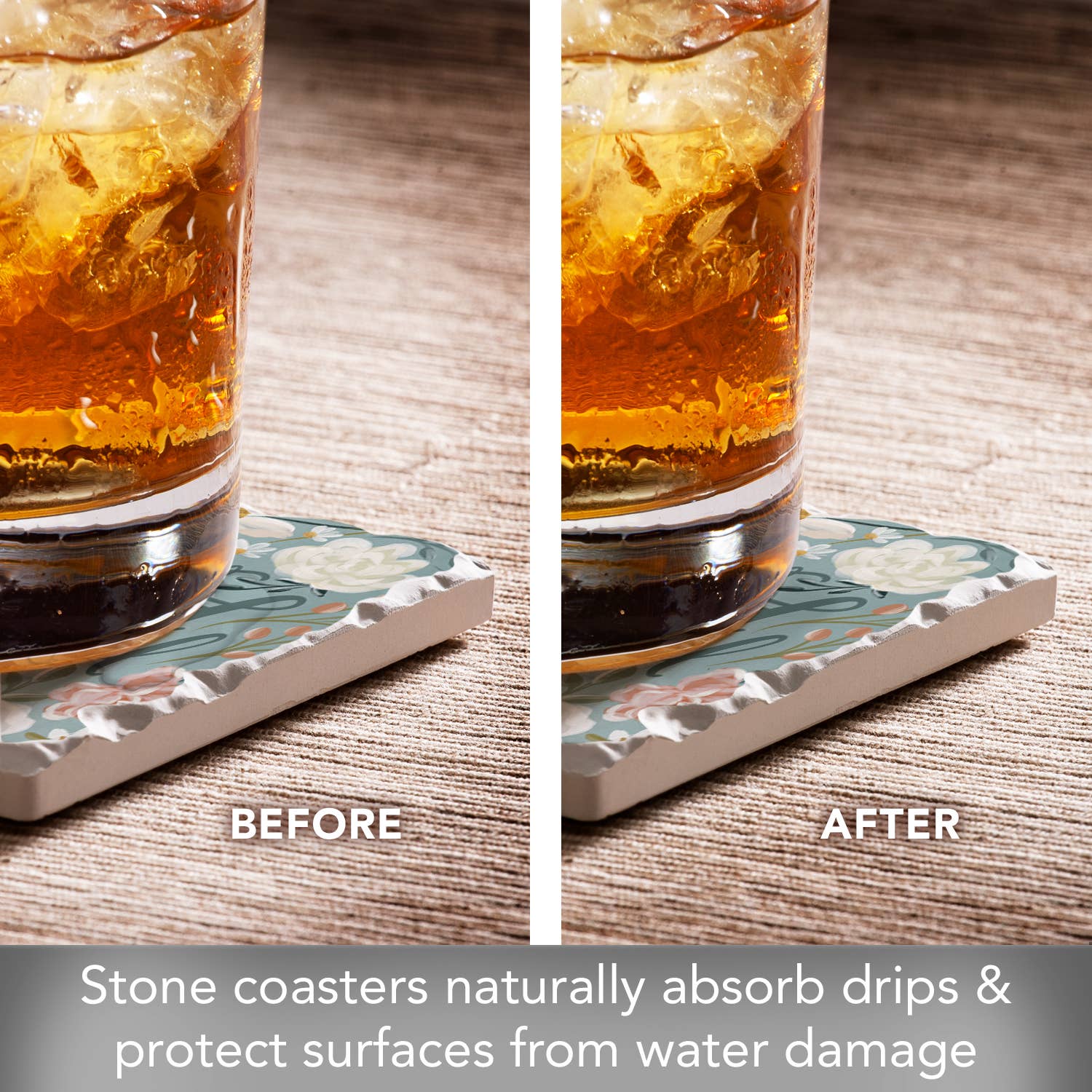 CounterArt/Highland Home/Thirstystone - Wholesale Coasters - "Lovely Scripture" 4 Pack Assorted Image Coaster Set3