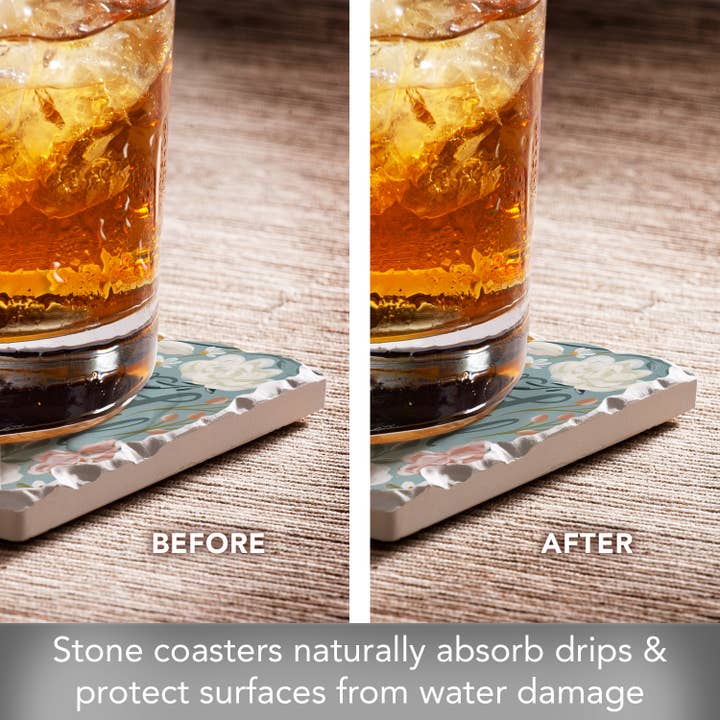 CounterArt/Highland Home/Thirstystone - Wholesale Coasters - "Lovely Scripture" 4 Pack Assorted Image Coaster Set3