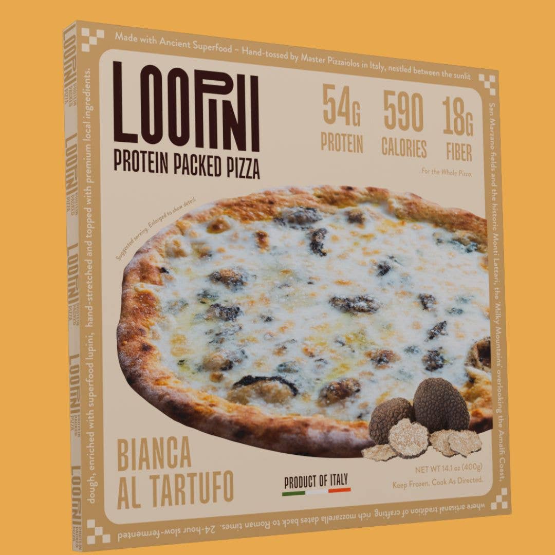 LOOPINI – wholesale Hyllstabil färdiglagad måltid – Pizza Variety Pack - Hög Protein, Låg Kolhydrat - Tillverkad i Italien5