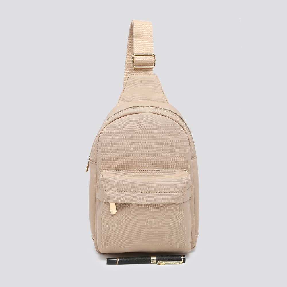 House of Milano – wholesale Backpack – Women's – 25024 Canvas Small Backpack2