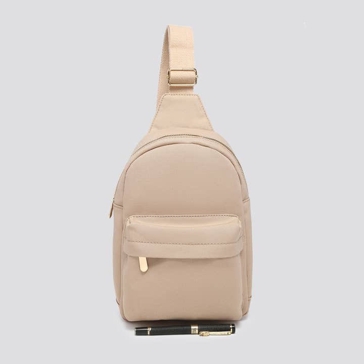 House of Milano – wholesale Backpack – Women's – 25024 Canvas Small Backpack2