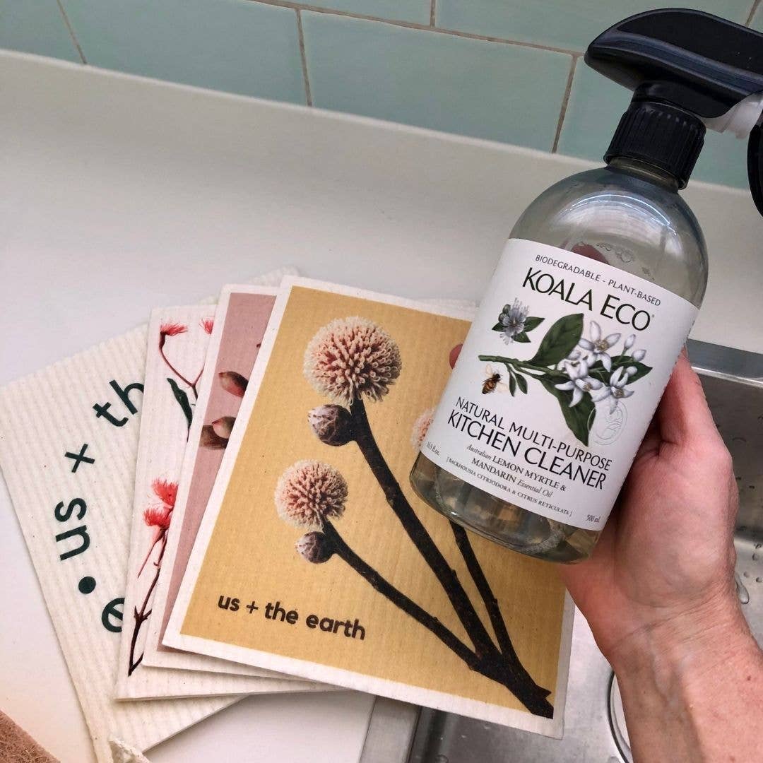 Us and The Earth - Wholesale Dishcloth - Washable Swedish Sponges - Set of 51