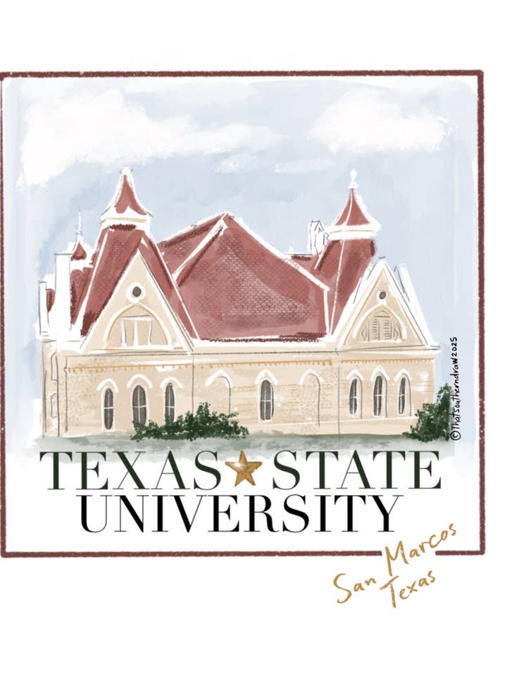 Texas State University for wholesale by That Southern Draw