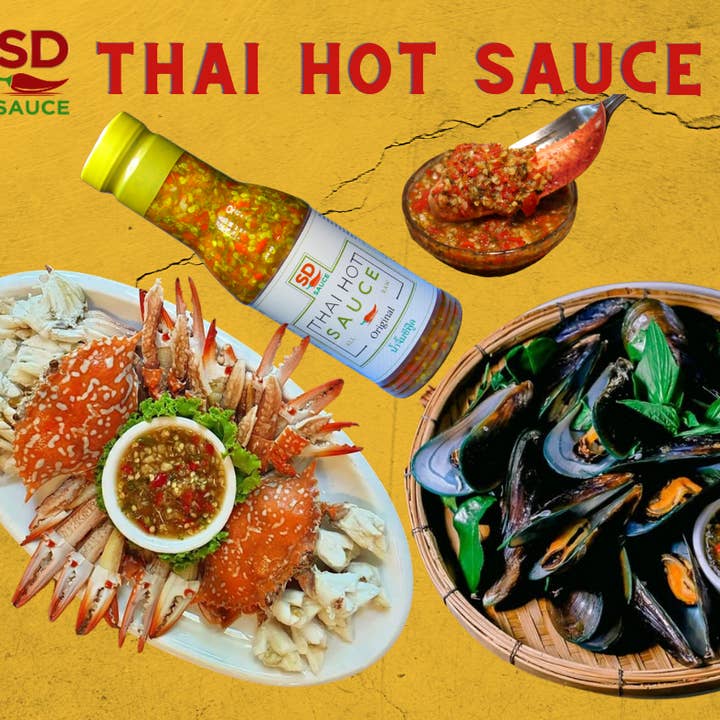 Super Delicious LLC - Wholesale Hot Sauce - Thai Hot Sauce - Original (12oz bottle)2
