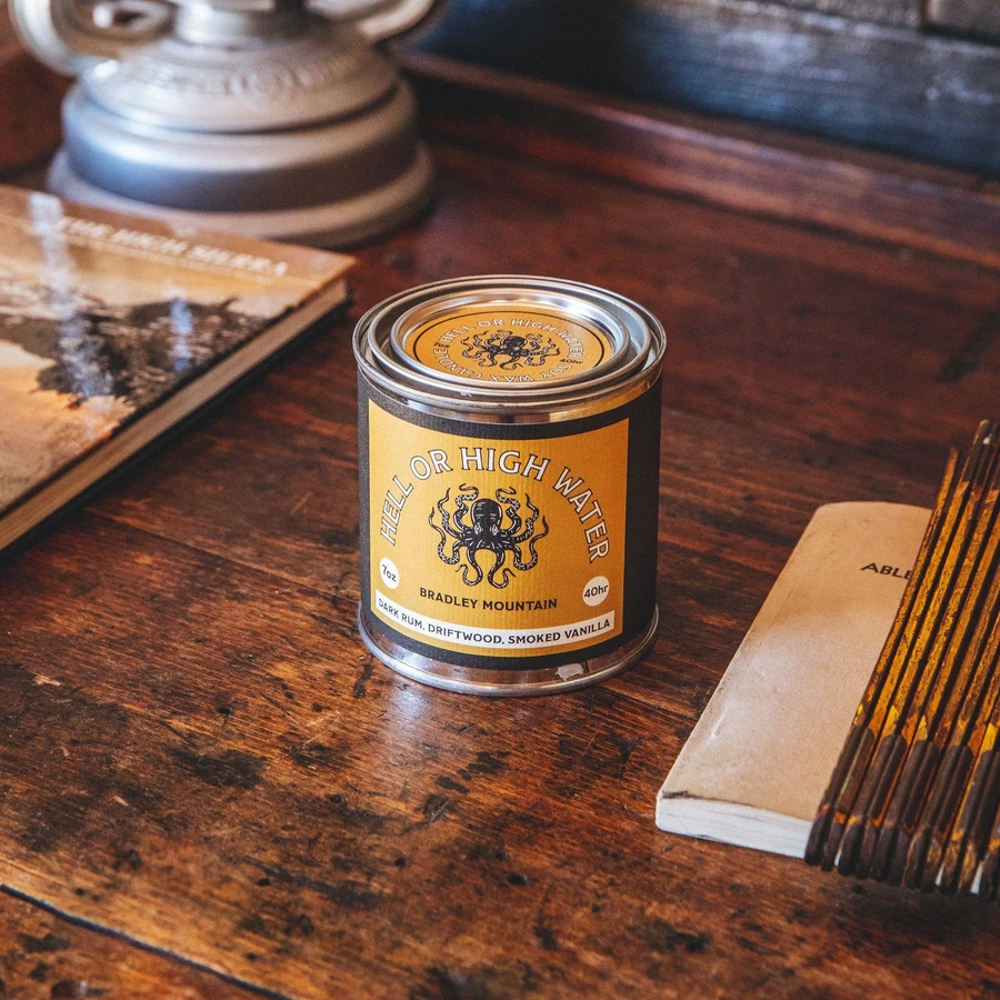 Bradley Mountain – wholesale Travel candles – Hell or High Water Travel Candle1