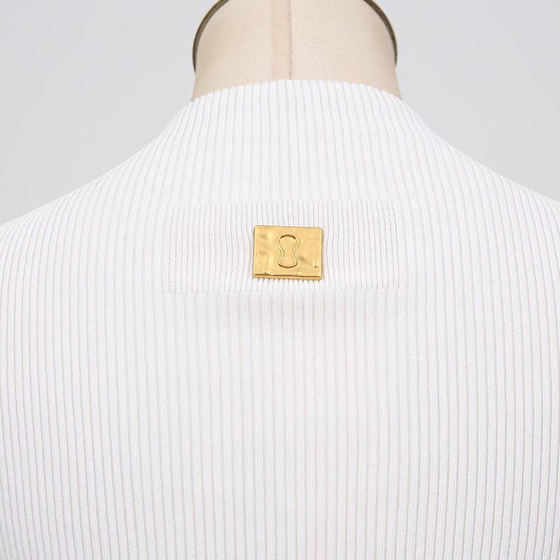 Productseeker - Wholesale Knit Top - Women's - TP46Y High-neck sleeveless vest with keyhole accent8