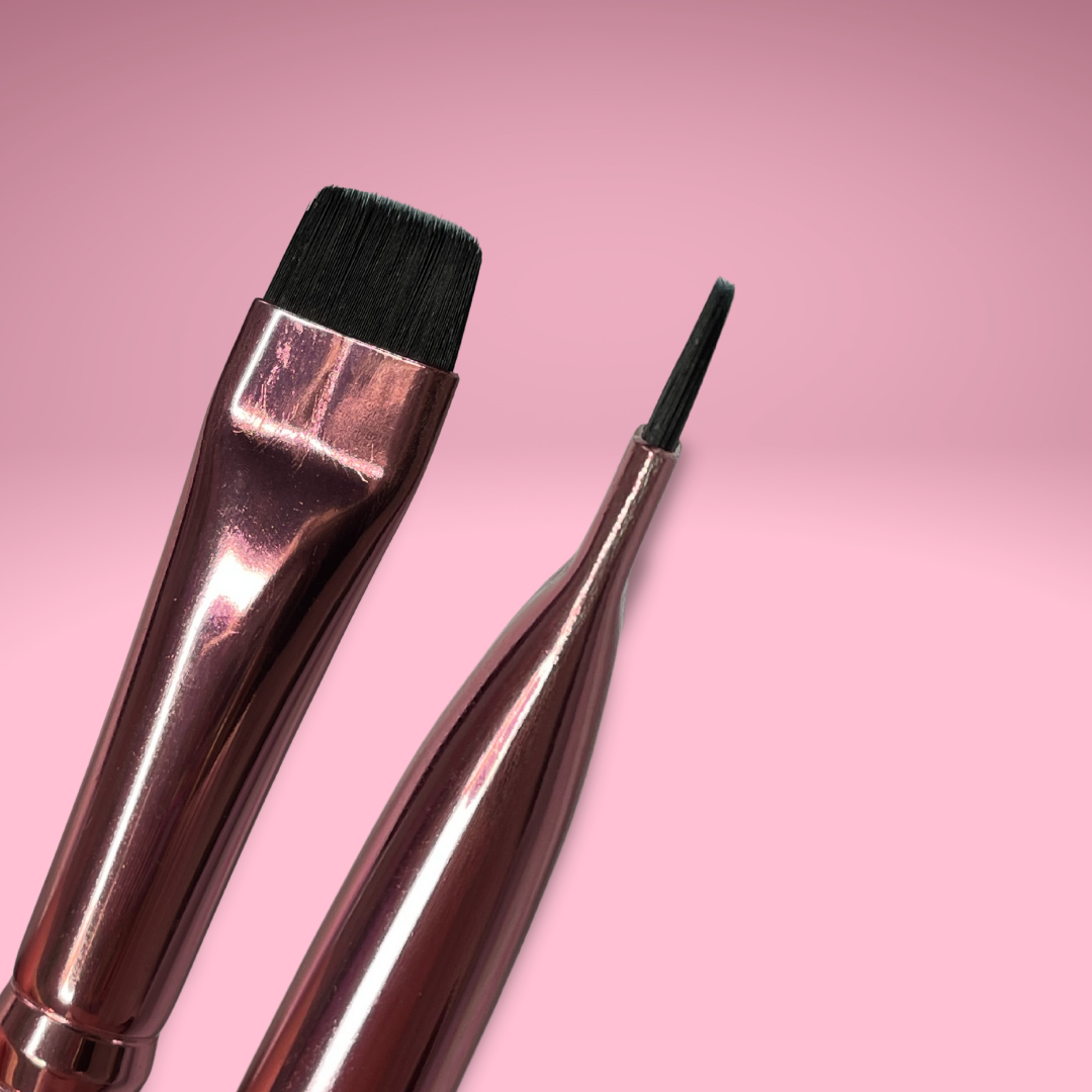 Luxaderm - Wholesale Oogmake-upkwast - Luxaderm „Crispy AF” vlak bepalende borstel1