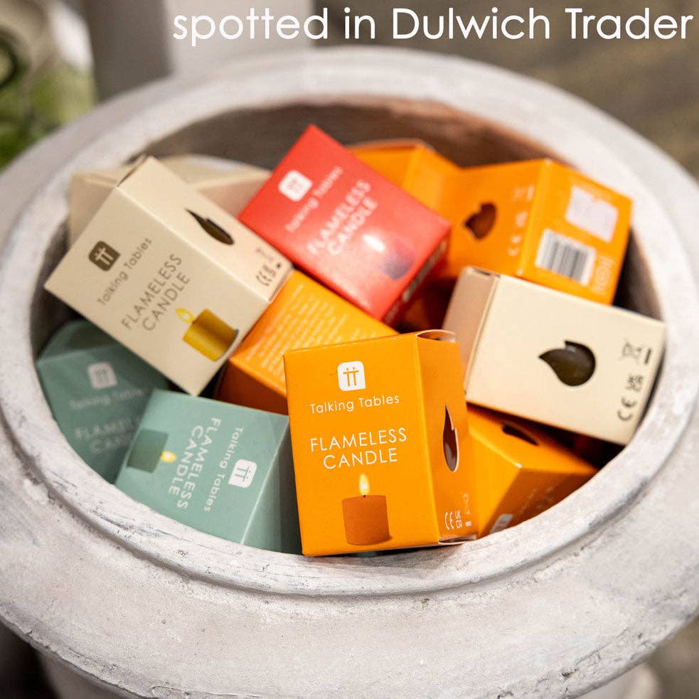 Talking Tables UK – wholesale Flameless candle – Flameless LED Tealight Candle Starter Set1