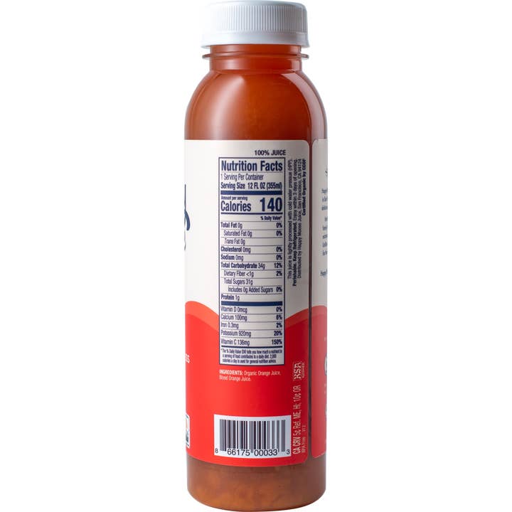 Happy Moose Juice - Wholesale Wellness Juice/Tonic - Blood Orange Bliss - Organic Cold-Press Juice7