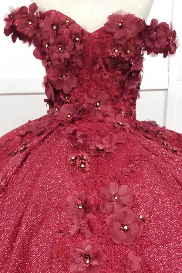 Chicas – wholesale Gown – Women's – Off the Shoulder Quinceanera-wedding Dress CHF30136