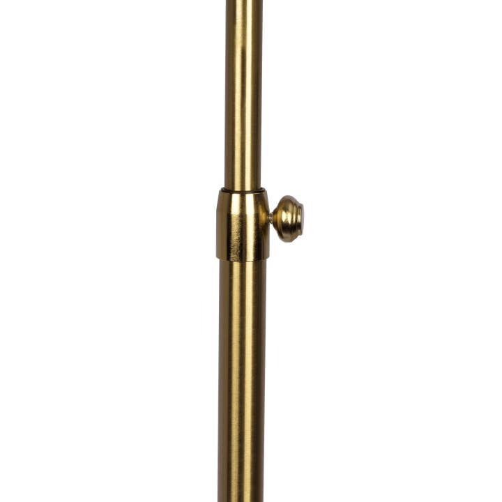 39F Inc. - Wholesale Floor Lamp - Verve Brassed Gold Floor Lamp with Adjustable LED Base3