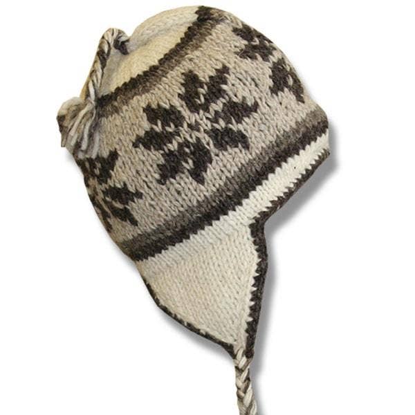 Northern Lifestyles Canada - Wholesale Kids Hat - Kids - Earflap Hat for Kids. 100% Wool with Fleece Lining. Handmade in Nepal.