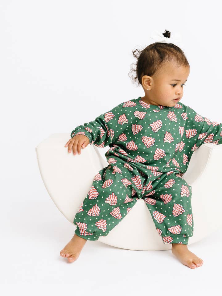 Little One Shop - Wholesale Top & Pant Set - Baby - Tree Treats Sweatsuit2