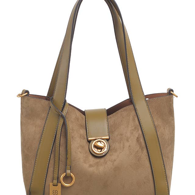 Bessie London – wholesale Shoulder bag – women's – CLASSIC TURN-LOCK SHOULDER BAG11