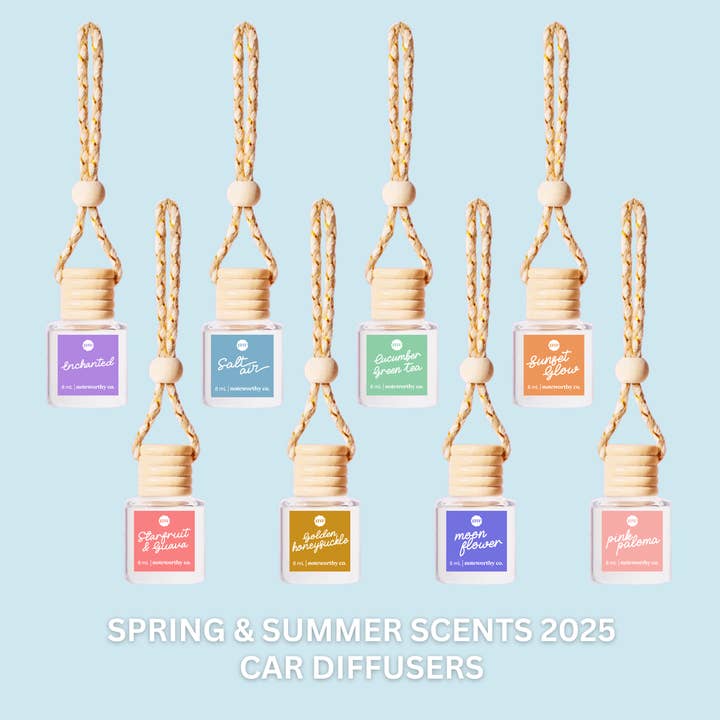 Noteworthy Co - Wholesale Car Freshener - Unisex - SPRING & SUMMER CAR DIFFUSERS | NEW | 2025