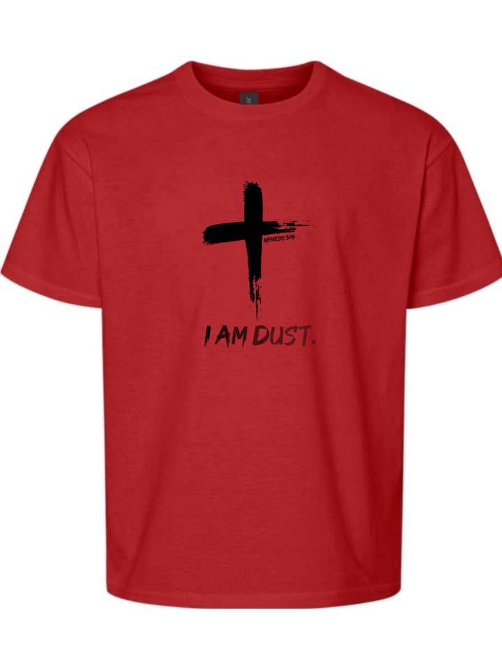 Sock Religious - Wholesale Screen Printed T-Shirt - Kids - I Am Dust - Youth T-Shirt7