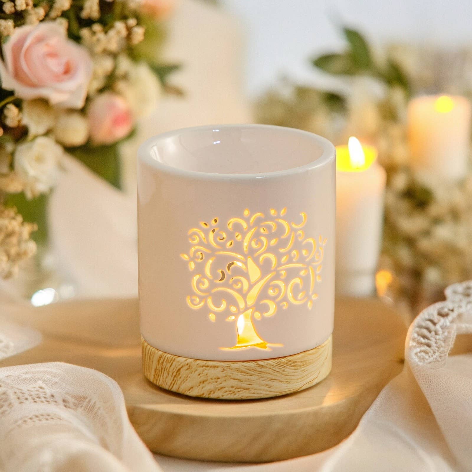 Zen'Arôme - Vendita all'ingrosso Bruciaessenze - Brucia essenze e fondenti albero della vita Céramy Life Tree10