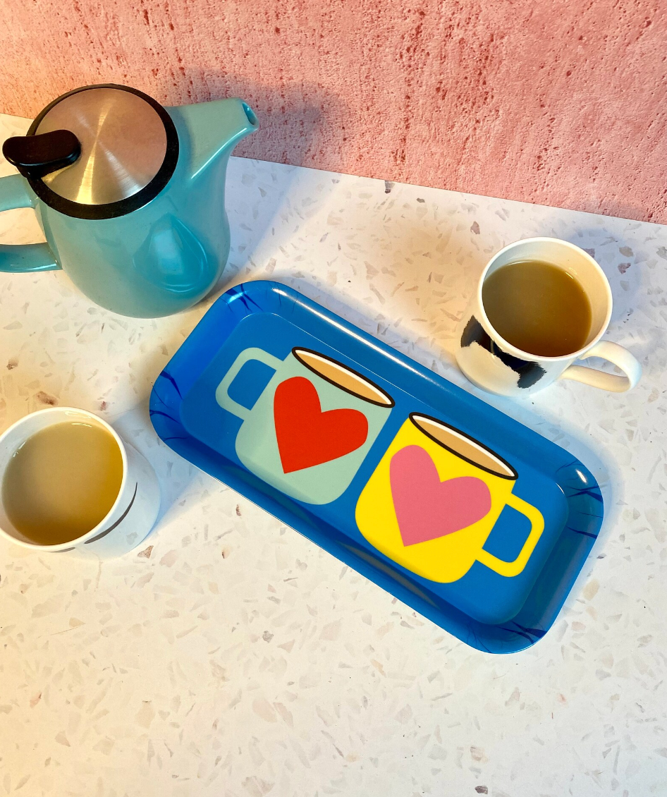 Poppekins - Wholesale Serving Tray - Lovers Melamine Serving Tray3