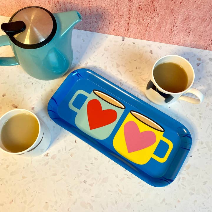 Poppekins - Wholesale Serving Tray - Lovers Melamine Serving Tray3