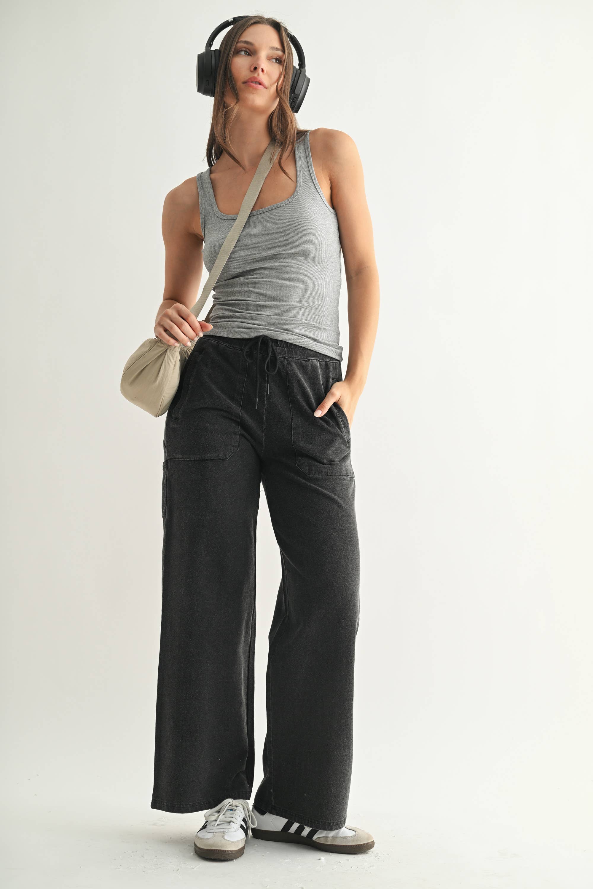 Mono B - Vente Débardeur – femme - Débardeur côtelé à encolure carrée19