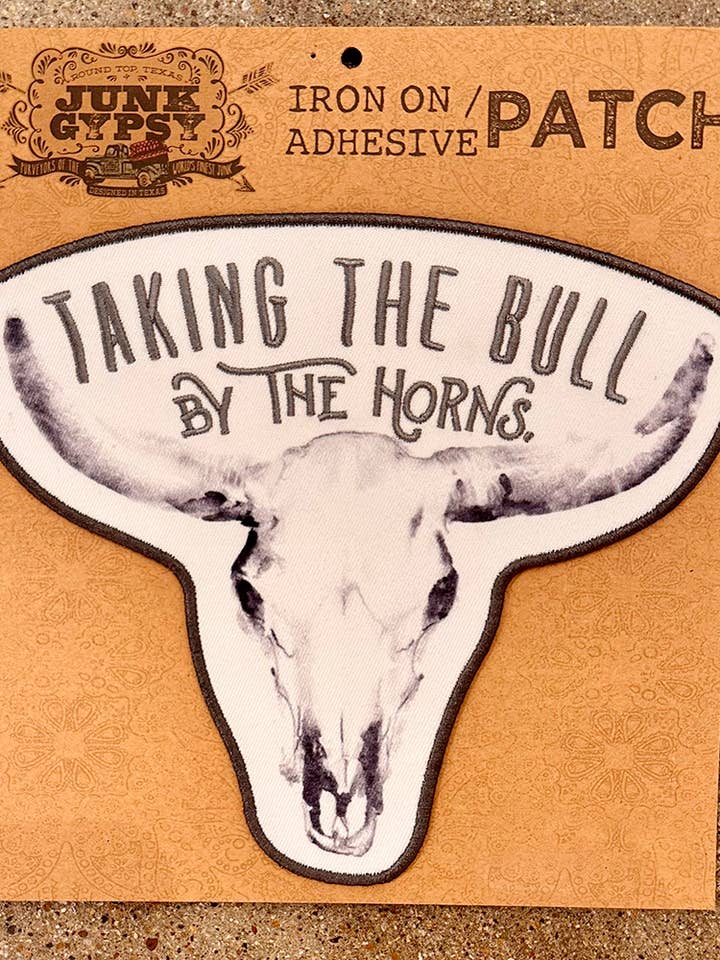 Prendre le patch XL Bull pour la vente par Junk Gypsy Company