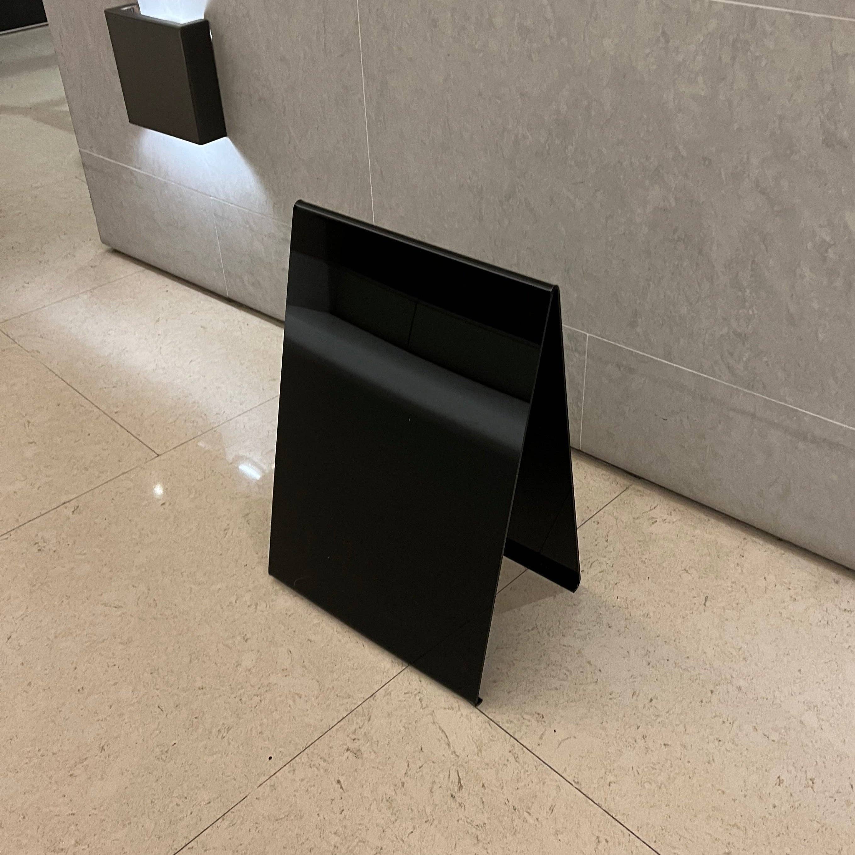 Signs and Mirrors – wholesale Sign – #010 - Opaque Acrylic A-Frame Sidewalk Sign8