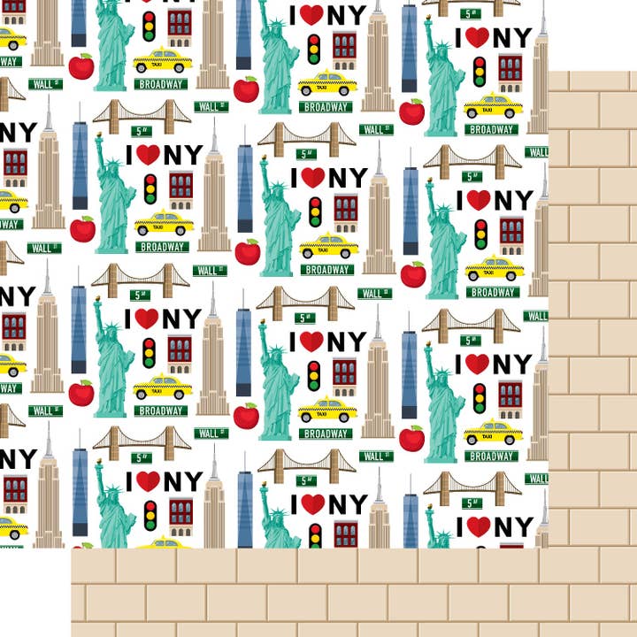 SSC Wholesale - Wholesale Scrapbook - New York 12x12 Scrapbook Kit - 3 Kits