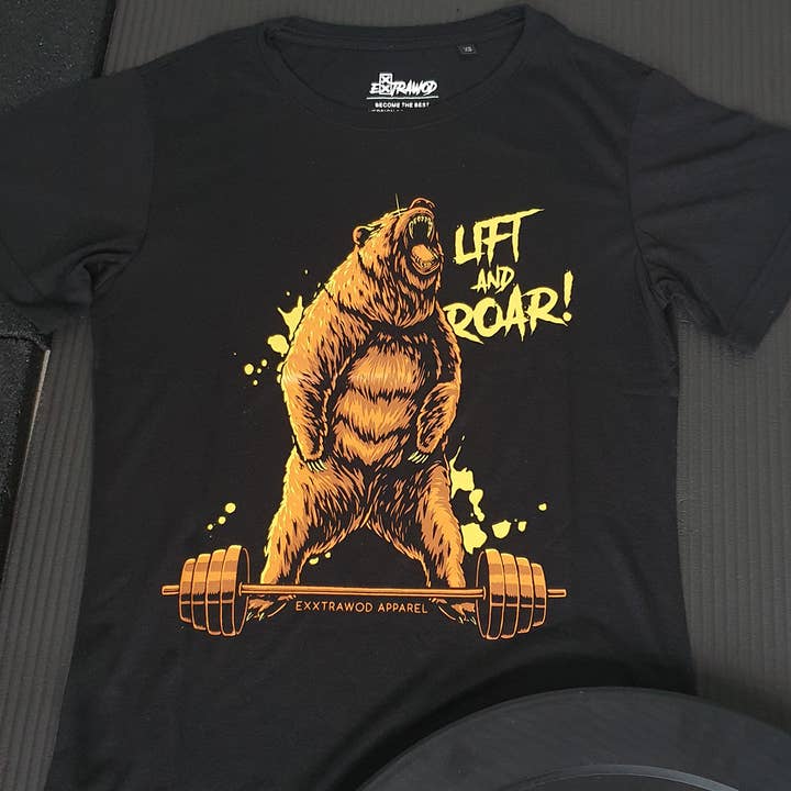 Lift and Roar! Unisex T-shirt for wholesale by Exxtrawod