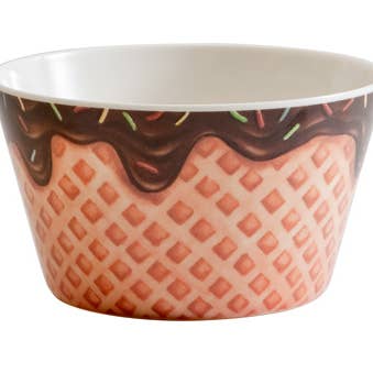 Bol à crème glacée Mélamine pour la vente par Gourmac