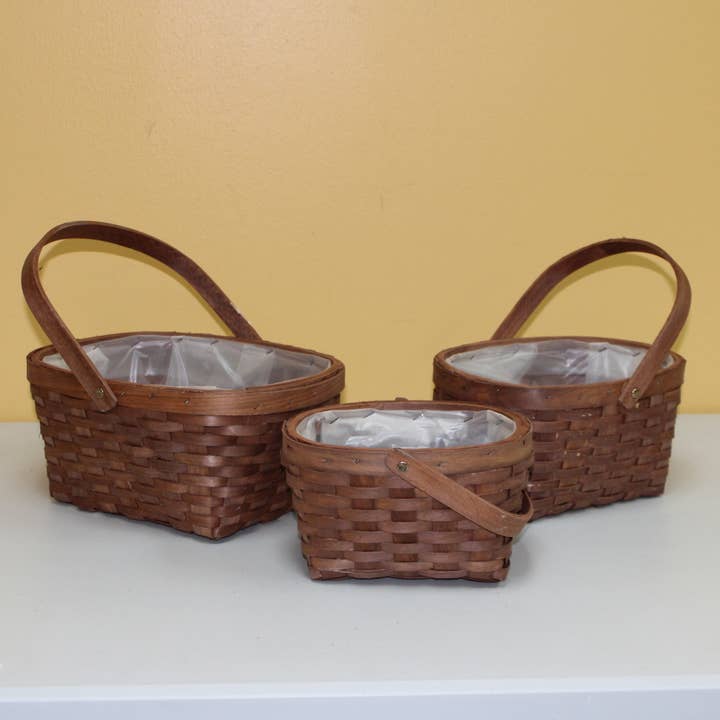 SWS BASKETS AND HOME DECOR - Wholesale Basket - Flower Basket with waterproof liner,Set of 31