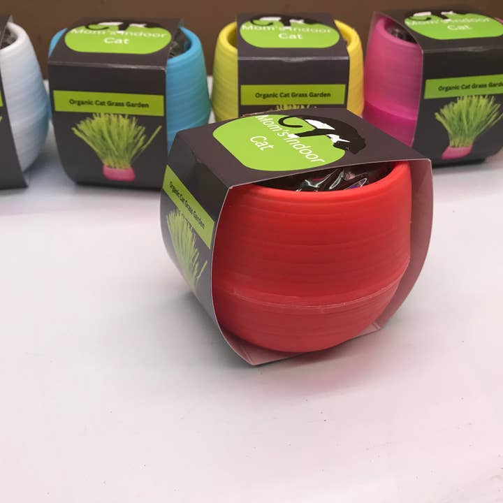 Mom’s Indoor Cat - Wholesale Pet Treats - Cat - Cat Grass Garden Balls4