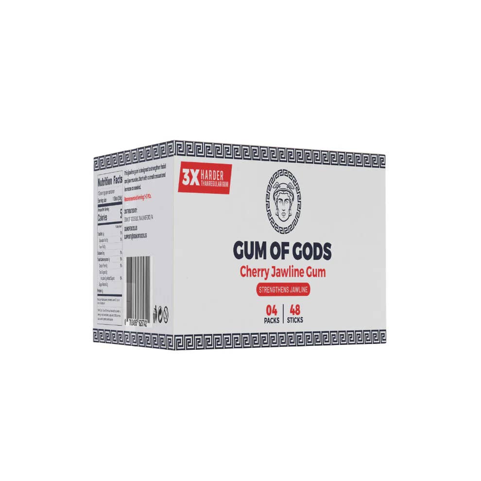 Gum of Gods - Wholesale Chewing Gum - Gum of Gods: Jawline Gum