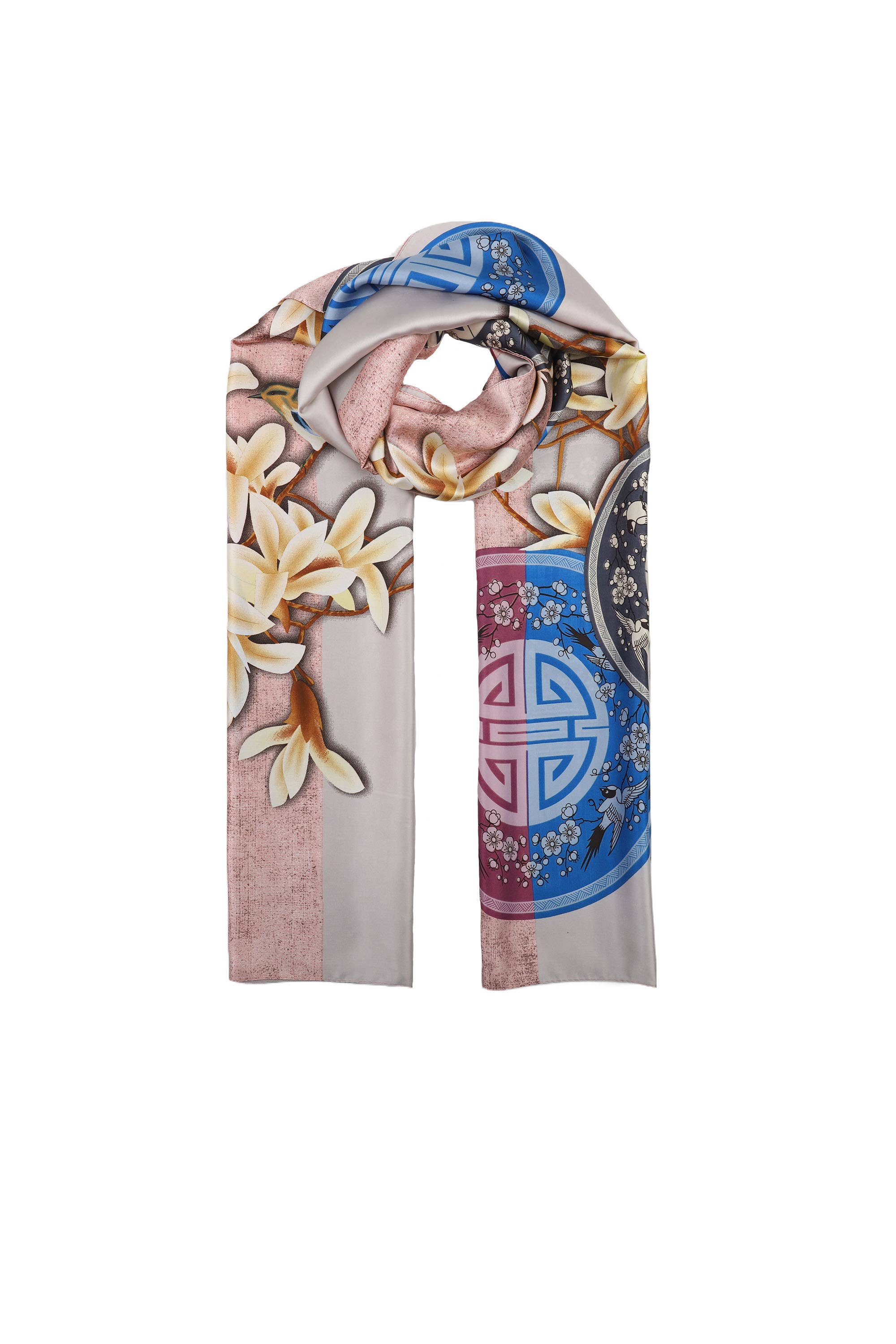 PHANIE MODE - Wholesale Scarf - Women's - Colorful printed scarf – Silk touch E-091812